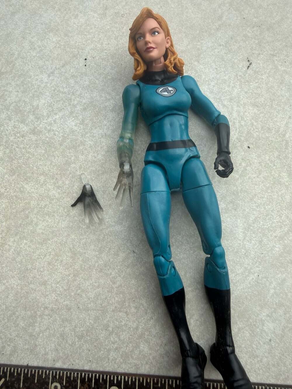 Marvel Legends Walgreens Fantastic Four Invisible Woman Sue Storm Action Figure